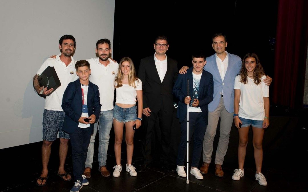 L'Equip d'Optimist i Yeray Codinach – Guardonats per els Premis, Girona és Esport 2017