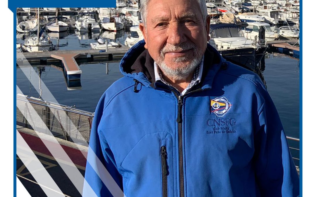 Antoni Sabaté, reconegut com a “Comodor de l’any” per la Federació Catalana de Vela