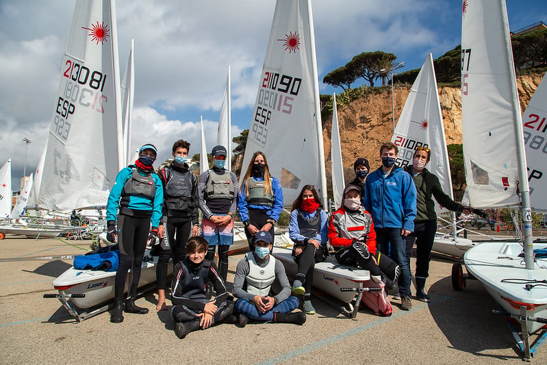 Six sailors from the Club will compete in the Copa España ILCA 4 with the Catalan National Team