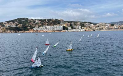 We host the Catalan Championship of the IOM class