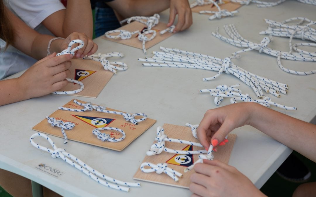 Taller de nudos para niños