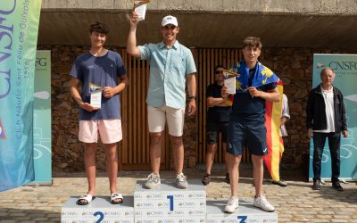 The Catalan Ricard Castellví wins the Spanish ILCA 6 Championship held in Sant Feliu de Guíxols