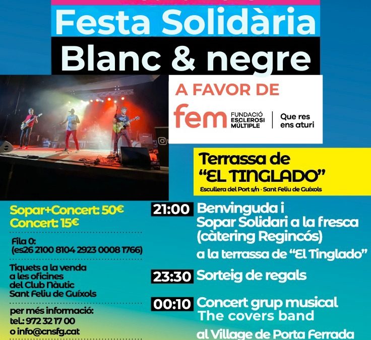 Festa Solidària Blanc & Negre
