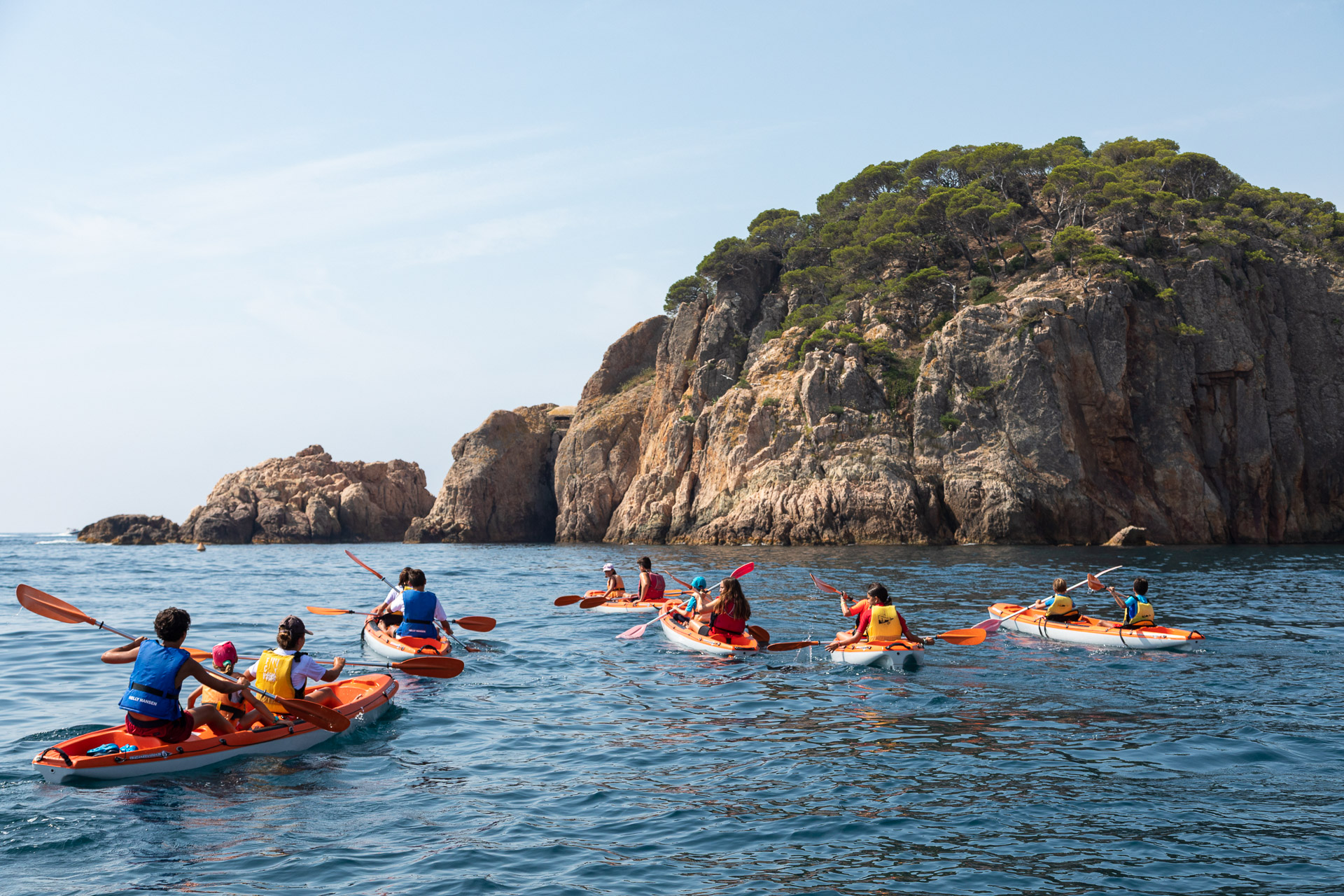 Caiac a la Costa Brava | Club Nàutic Sant Feliu de Guíxols