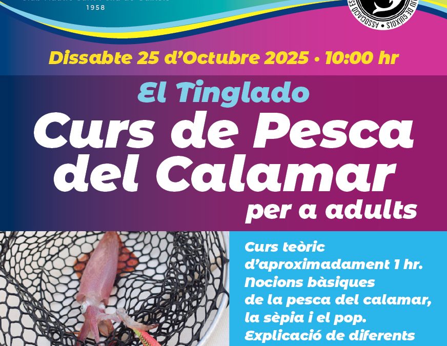 Curs de pesca del calamar (per a adults)