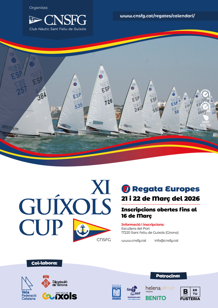Europes XI Guíxols Cup 21 i 22 de Març del 2026