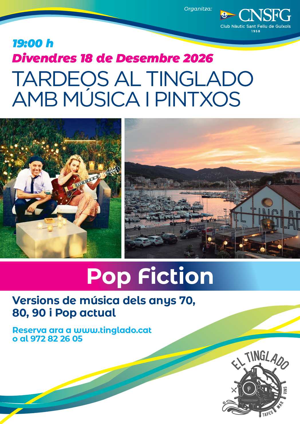 Tardeo Pop Fiction - El Tinglado Sant Feliu de Guíxols